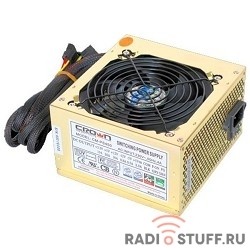 CROWN Блок питания  CM-PS450W smart  (20+4in, 120mm FAN, SATA*2, PATA(big Molex)*4, FDD*1, 4+4pin, Lines 1x12V OEM)