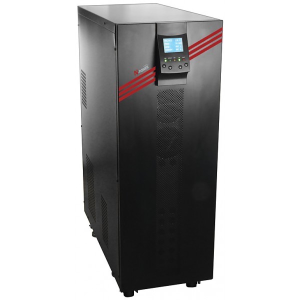 ИБП с двойным преобразованием N-Power Power-Vision Black 15 3/1 ─ ИБП 3ф/1ф 15 кВА online