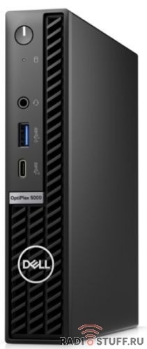 DELL Optiplex 5000 [22CSNT0050] black MFF Slim {i5-12500T(2GHz)/8Gb/512Gb SSD/W10Pro/k+m.rus}