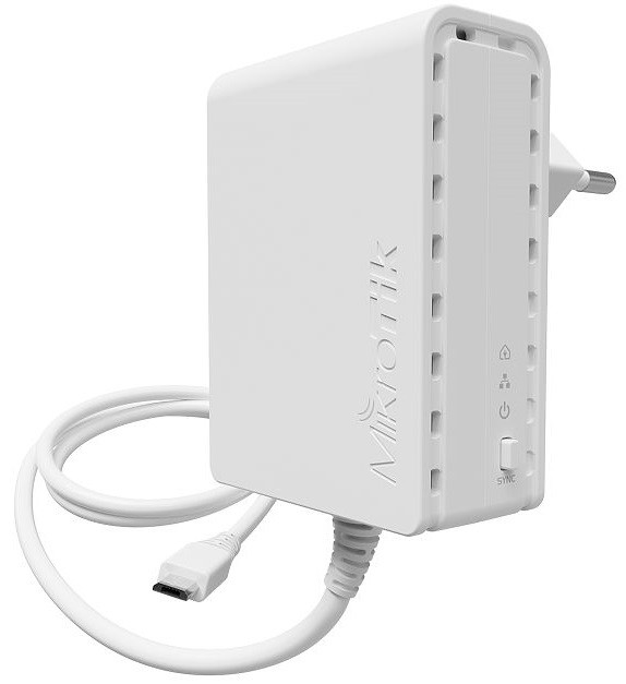  MikroTik PWR-Line адаптер 