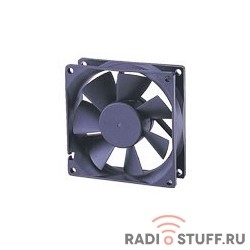 Gembird Вентилятор для корпуса 80x80x25mm, широкий разъем 4pin [8025K/FANCASE-4]